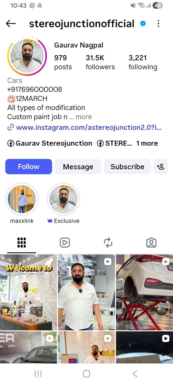 Instagram Screenshot